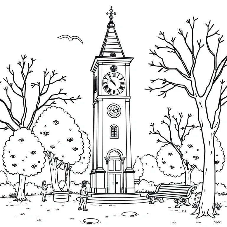 Deped Clock Image