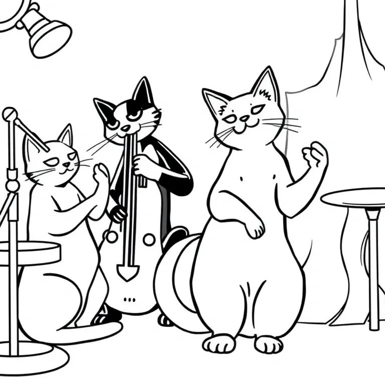 Lackadaisy Coloring Pages For Kids - Printable & Free!