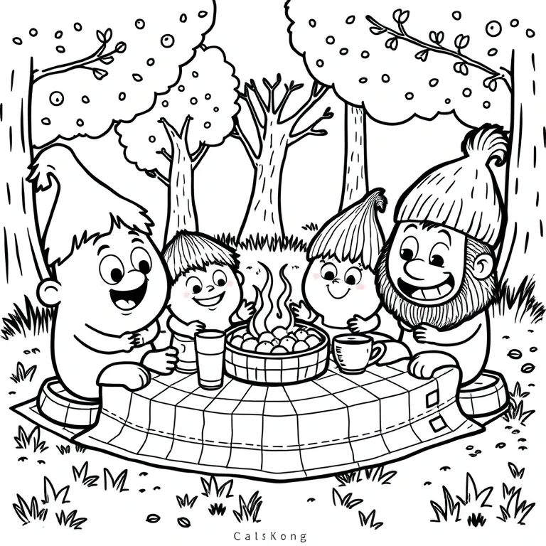 Oddbods Coloring Pages For Kids Printable Free