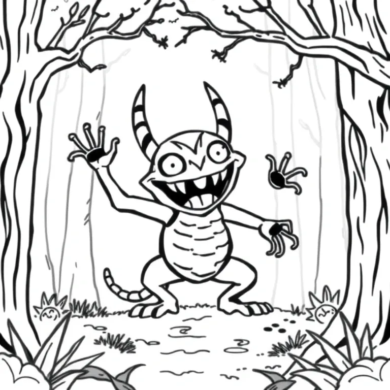 Springtrap Coloring Pages For Kids - Printable & Free!